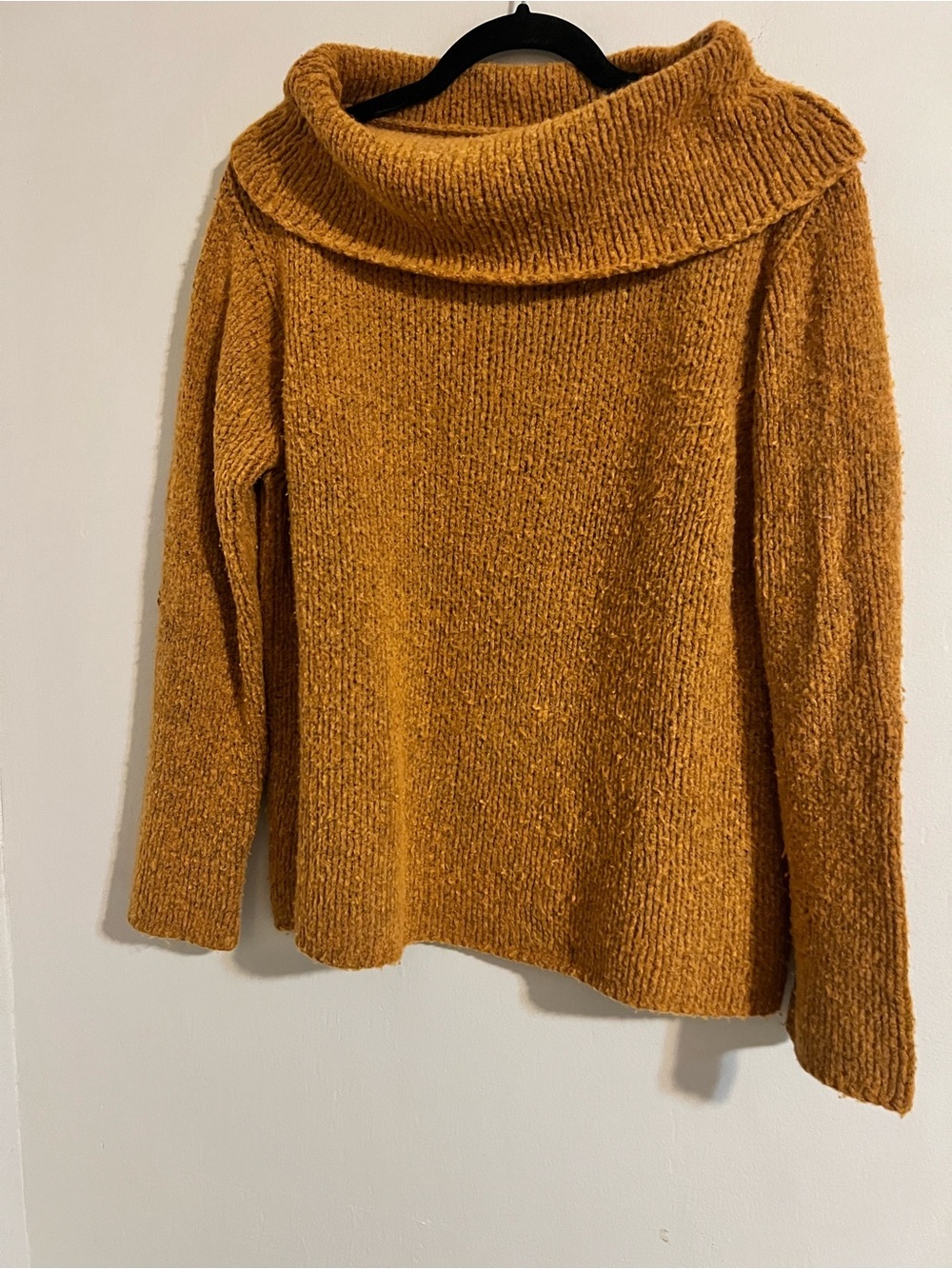 Eileen Fisher Italian Yarn Cowl Neck Pullover Knit Sweater Sz Large - Picture 5 of 10